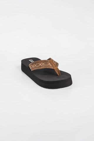 Overboard Flip Flops - Saddle