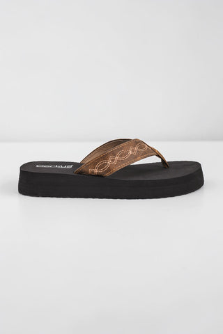 Overboard Flip Flops - Saddle