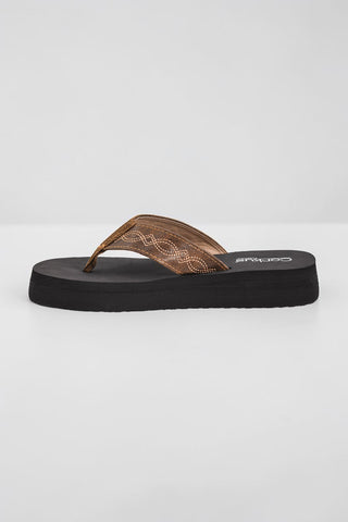 Overboard Flip Flops - Saddle