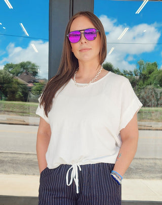 Easy Drawstring Top