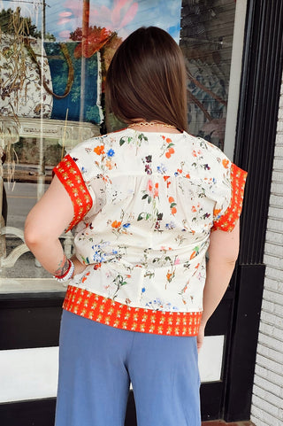 Red Flower Box Top