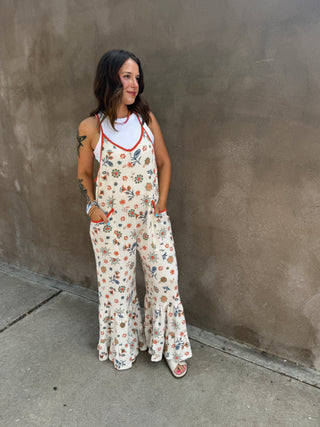 Summer Daze Waffle Knit Jumpsuit