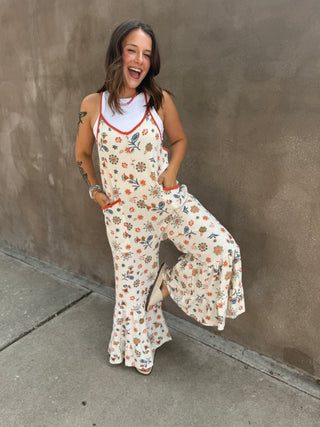 Summer Daze Waffle Knit Jumpsuit