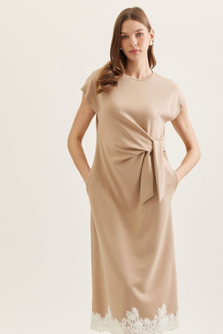 Sideways Side Tie Dress