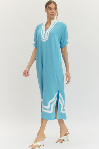 Skies the Limit Midi Dress