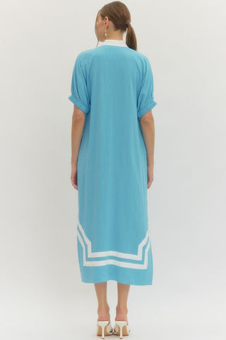 Skies the Limit Midi Dress