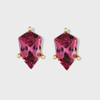 Precious Mauve Stud Earrings