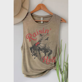 Raisin’ Hell Tank Top