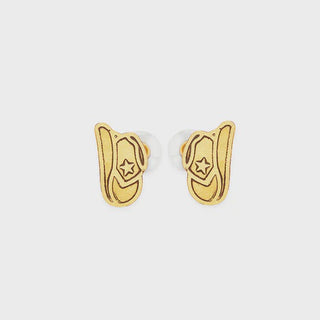 Star Cowboy Hat Earrings
