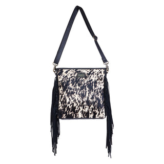Spotted Splendor Fringe Crossbody