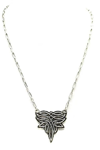 Bluebell Boot Stitch Necklace