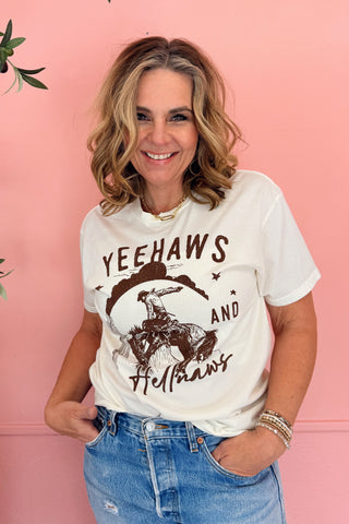 Yeehaws Mineral Graphic Tee - Mineral Ivory