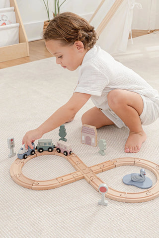 Comfy Cubs Wooden Train Set