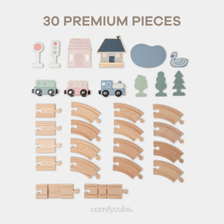 Comfy Cubs Wooden Train Set