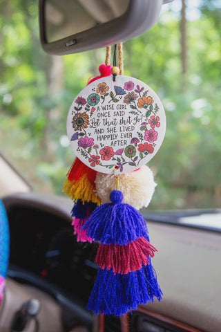 Air Freshener – “A Wise Girl Once Said” (Ocean Scent)