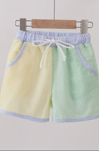 Boys Seersucker Shorts