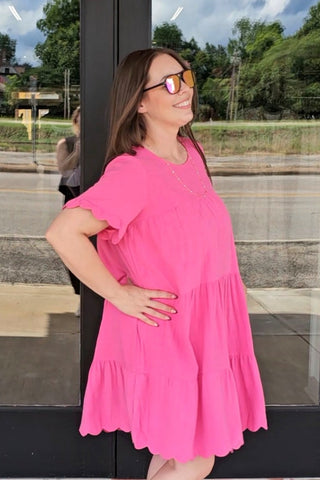 Briggs in Hot Pink Sunglasses