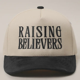 Raising Believers Suede Trucker Hat