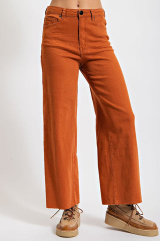 Twill Highwaist Pants