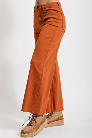 Twill Highwaist Pants