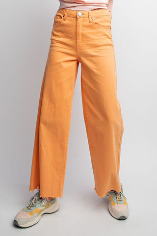 Twill Highwaist Pants