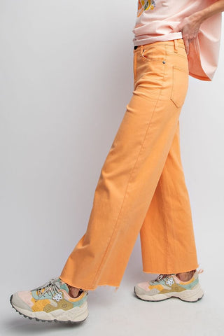 Twill Highwaist Pants