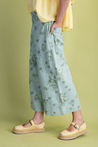 Greenley Cropped Twill Pants