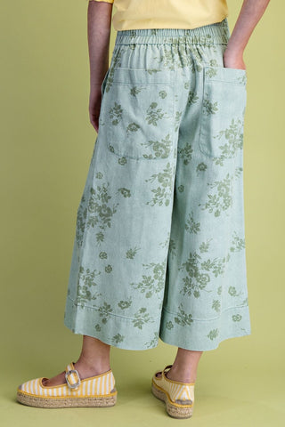 Greenley Cropped Twill Pants
