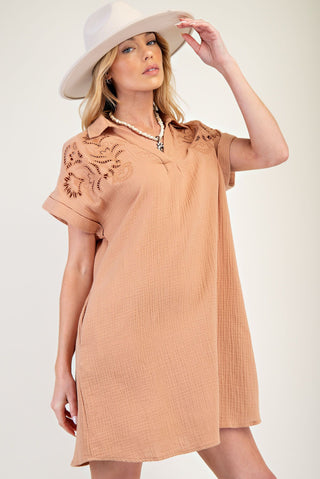 Desert Eyelet Dress