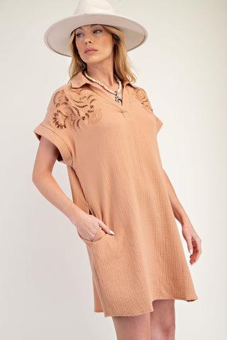 Desert Eyelet Dress