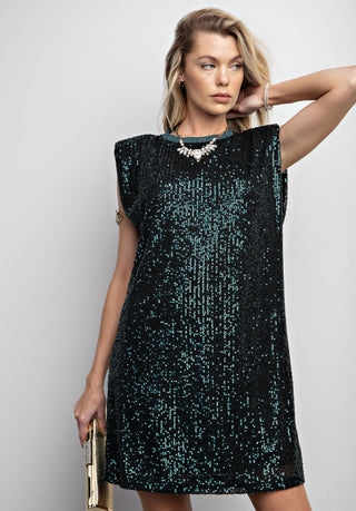 Night To Remember Emerald Party Dress