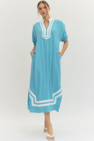 Skies the Limit Midi Dress