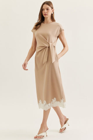 Sideways Side Tie Dress