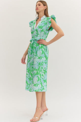 Dolly Floral Midi Dress