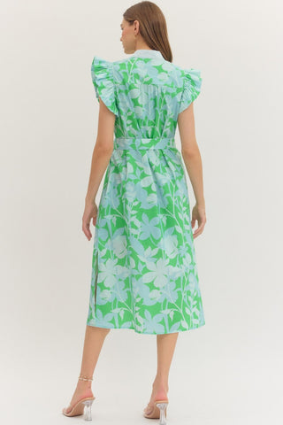 Dolly Floral Midi Dress