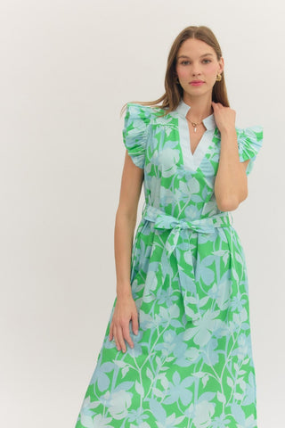 Dolly Floral Midi Dress