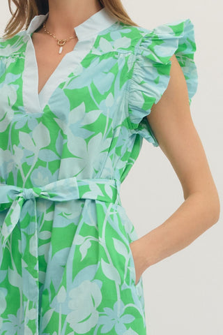 Dolly Floral Midi Dress