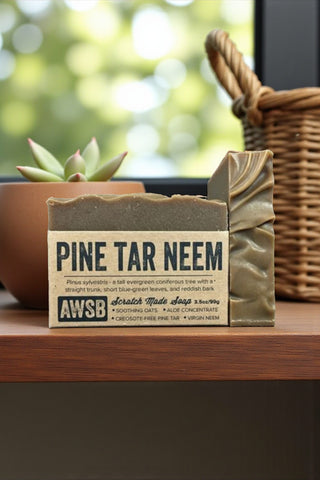 Pine Tar Neem Wild Soap Bar