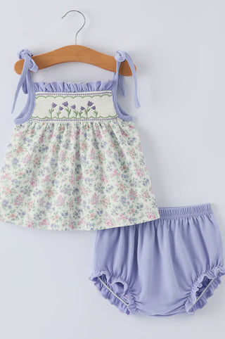 Lavender Fields Bloomer Set
