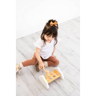 Wooden Hammer Bench Toy