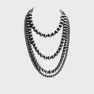 4 Layered Navajo Pearl Necklace