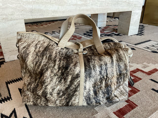 White Tiger w/ Ivory Marble  XL Tote